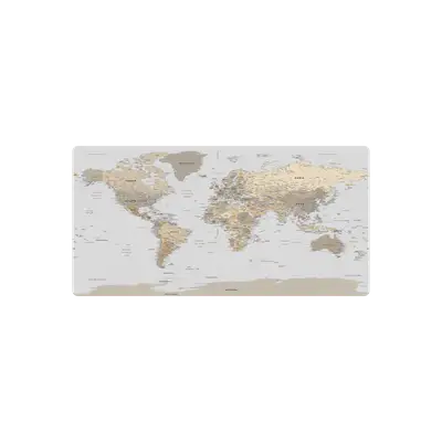 Mousepad Mapamundi sepia 80x40 PRO | Custom