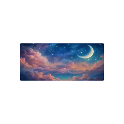 Mousepad Nubes y cielo Rosa 90x40 Classic | Custom