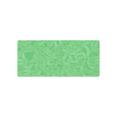 Mousepad Emerald Topographic 90x40 PRO | Custom