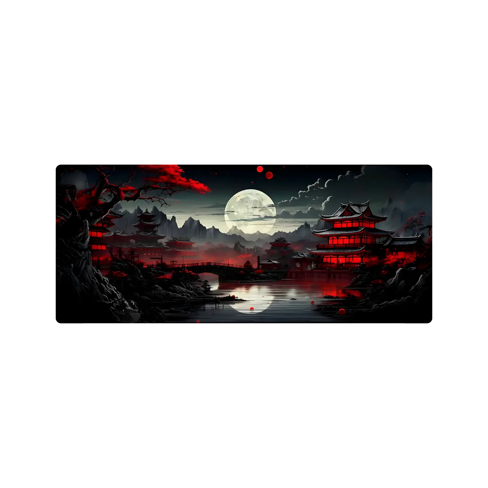Mousepad Japanese Moon 120x50 PRO | Custom