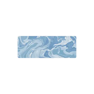 Mousepad lineas celestes y blancas 80x30 PRO | Custom