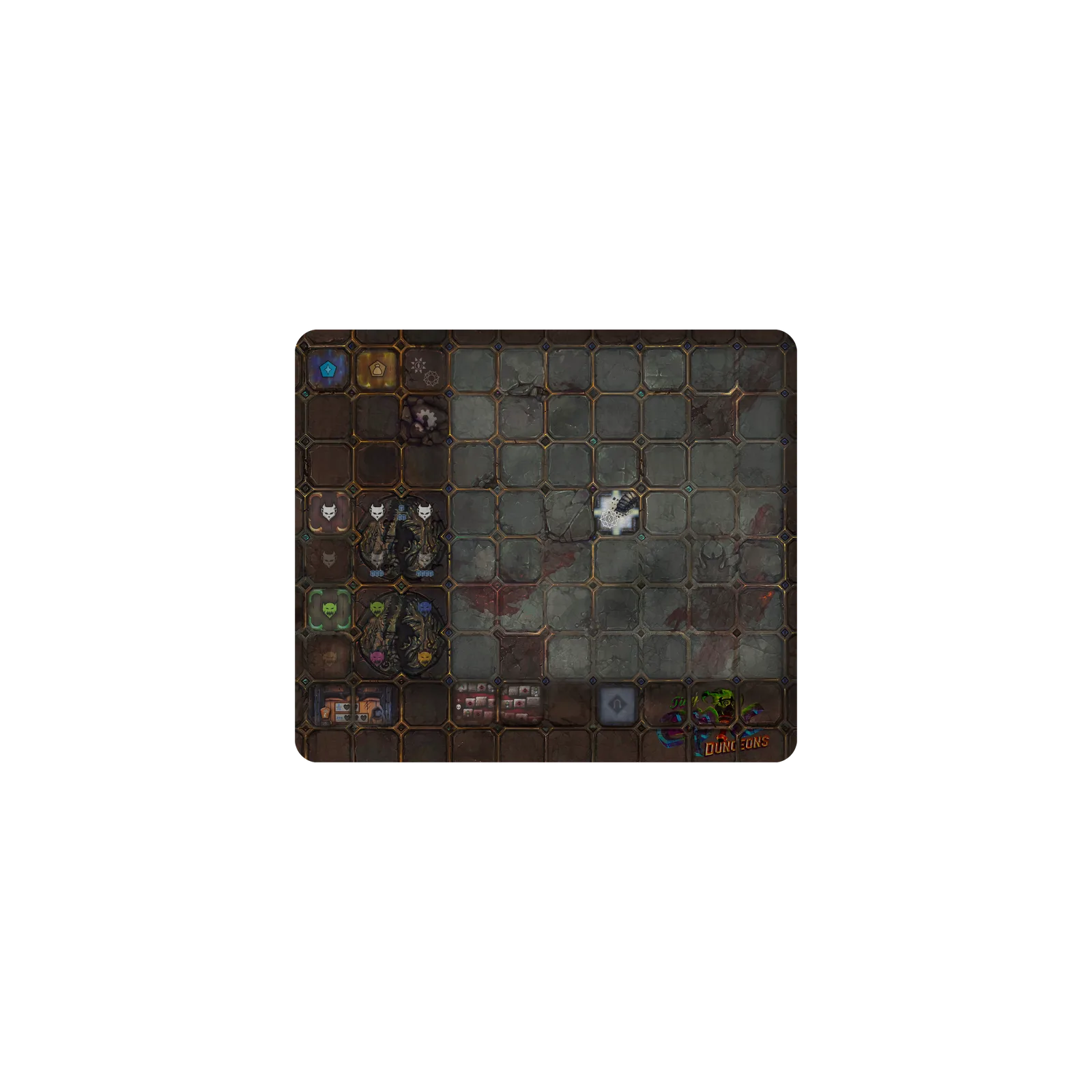Mousepad Tiny Epic Dungeons 75x65 Classic | Custom