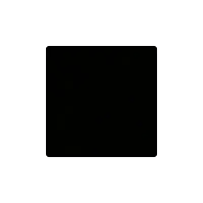 Mousepad black 50x50 Classic | Custom