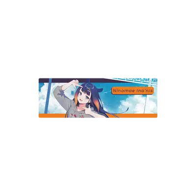 Mousepad Ninomae Ina'nis 75x25 Classic | Custom