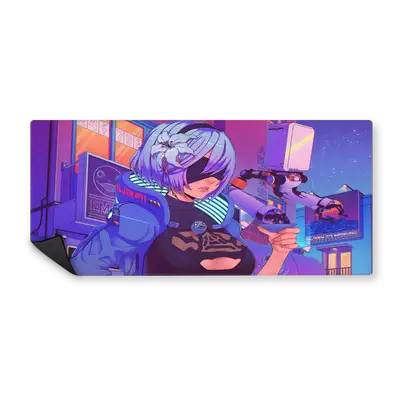 Mousepad Neon 2B 90x40 Classic | Custom