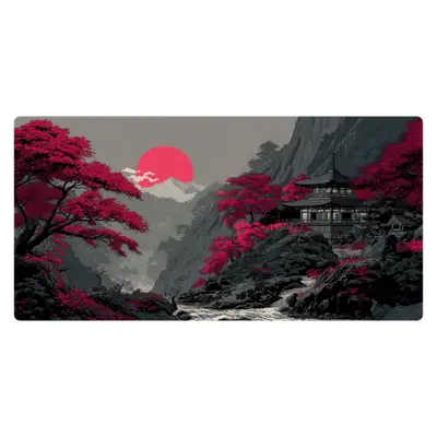 Mousepad Japones red 120x60 Classic | Custom