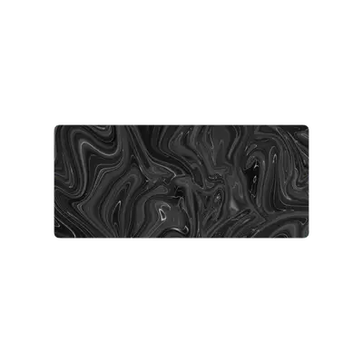 Mousepad black marble ink 90x40 PRO | Custom