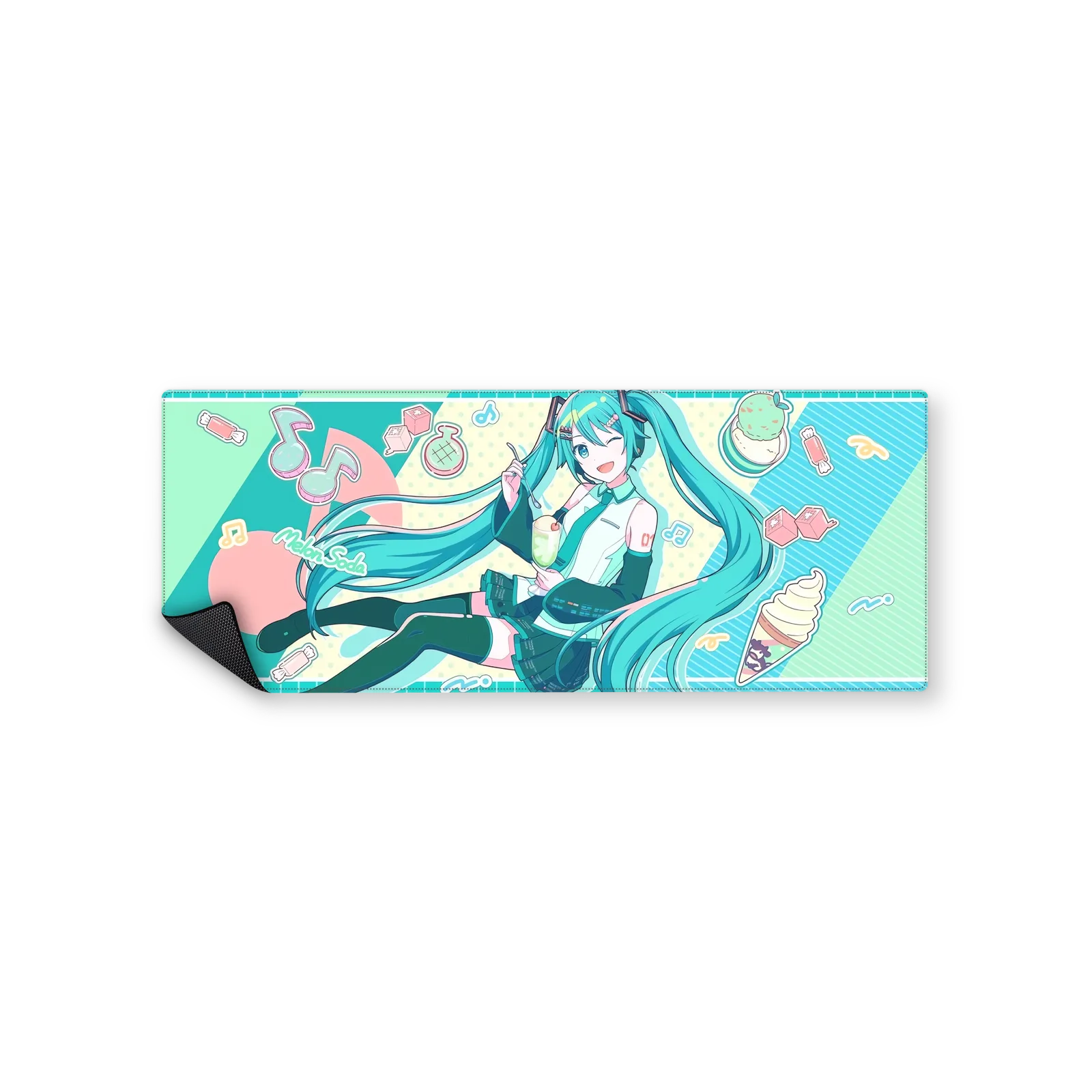 Mousepad hatsune miku de chill 82x32 Classic | Custom