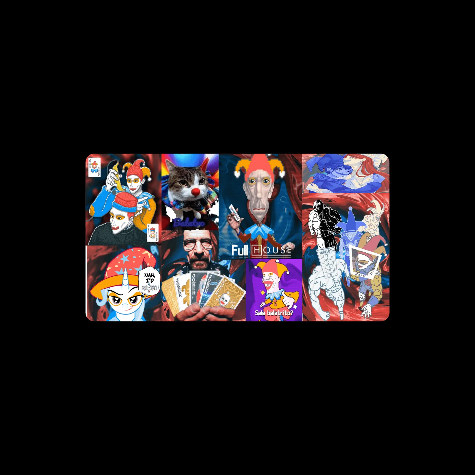 Mousepad balatrin 64x35 Classic | Custom