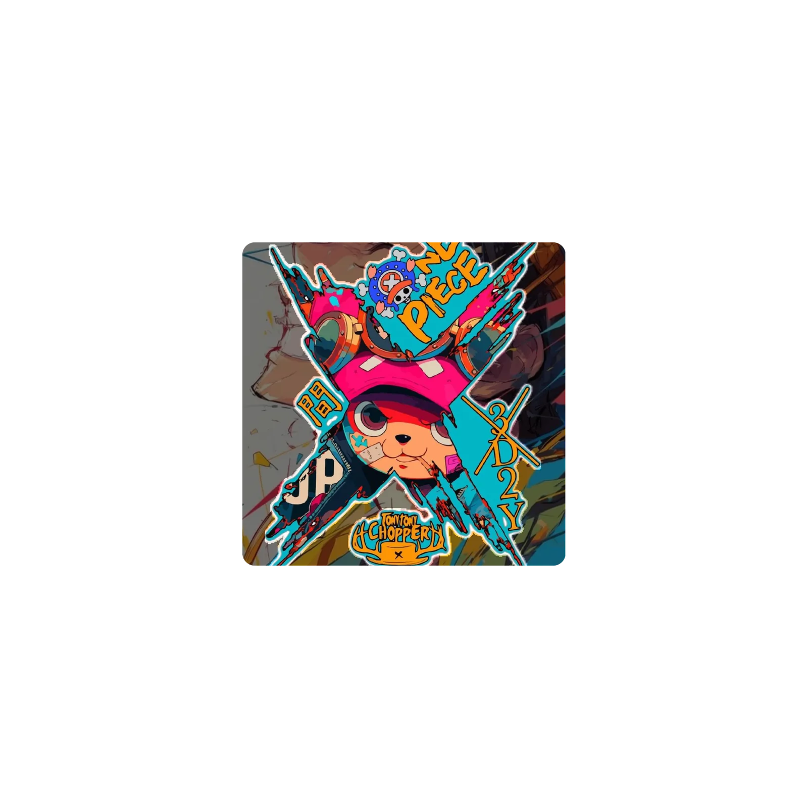 Mousepad Chopper de One Piece 25x25 Classic | Custom