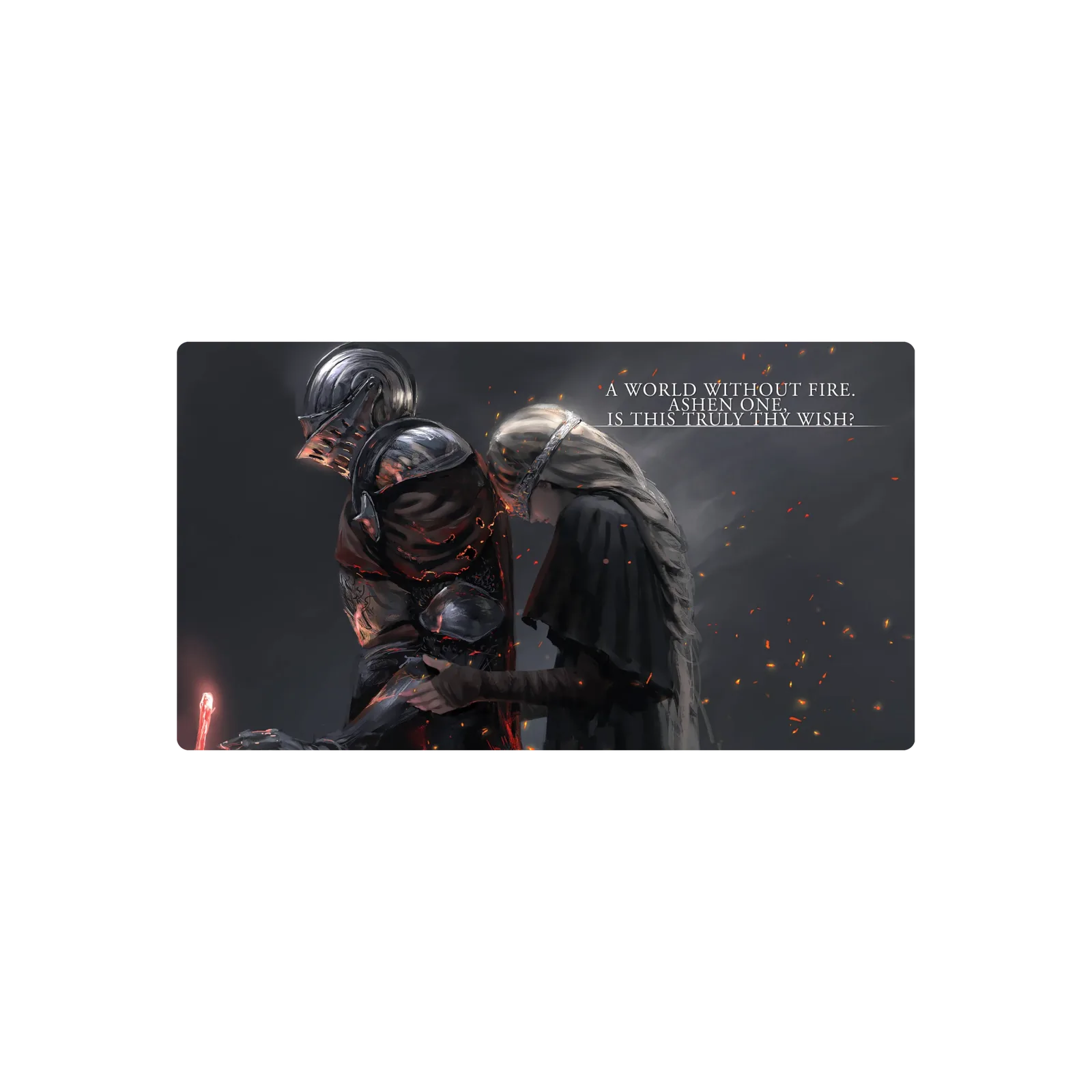 Mousepad Dark Sould Fire Keeper 100x55 PRO | Custom