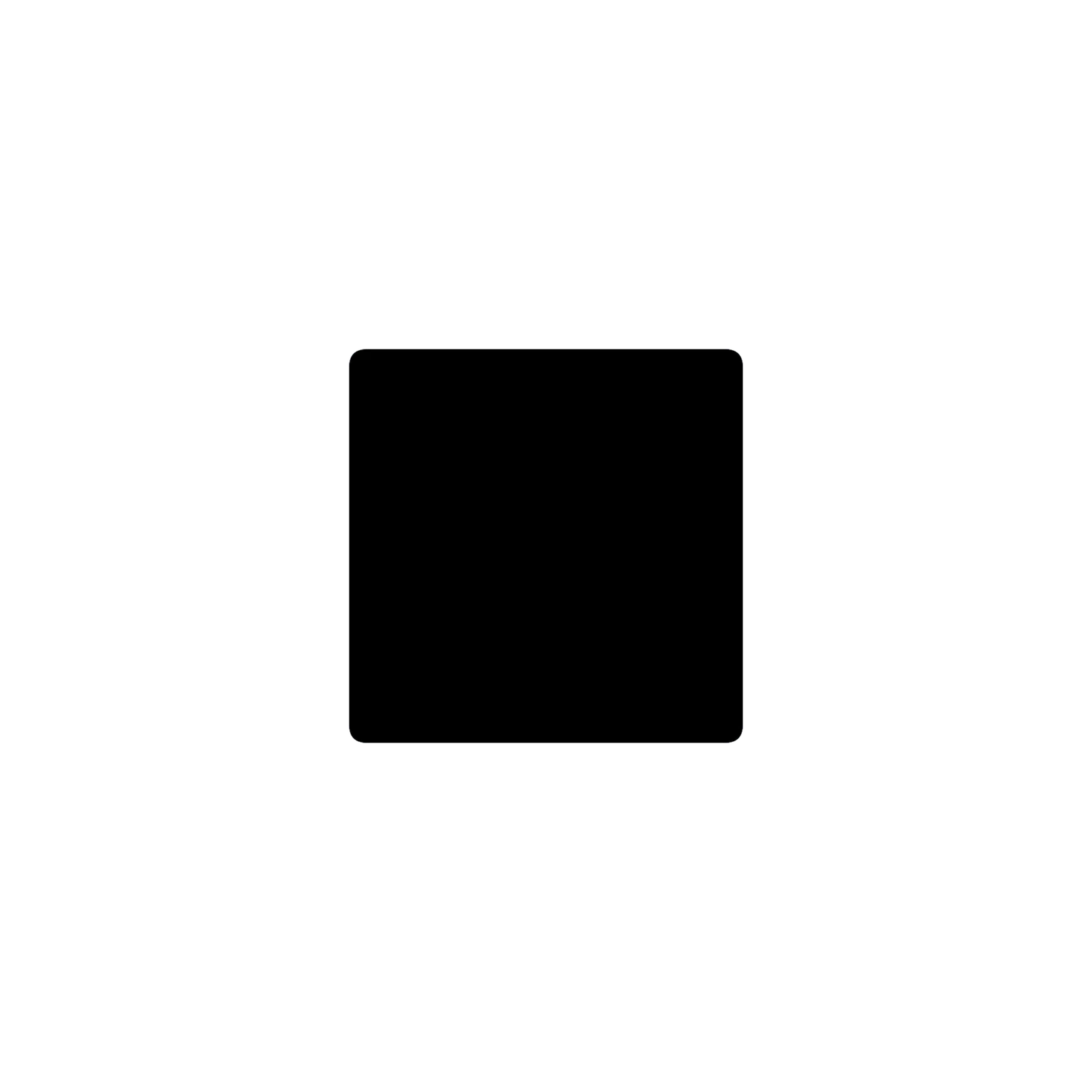 Full Black 33cm x 33cm