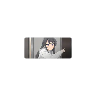 Mousepad Mai Sakurajima 63x28 Classic | Custom