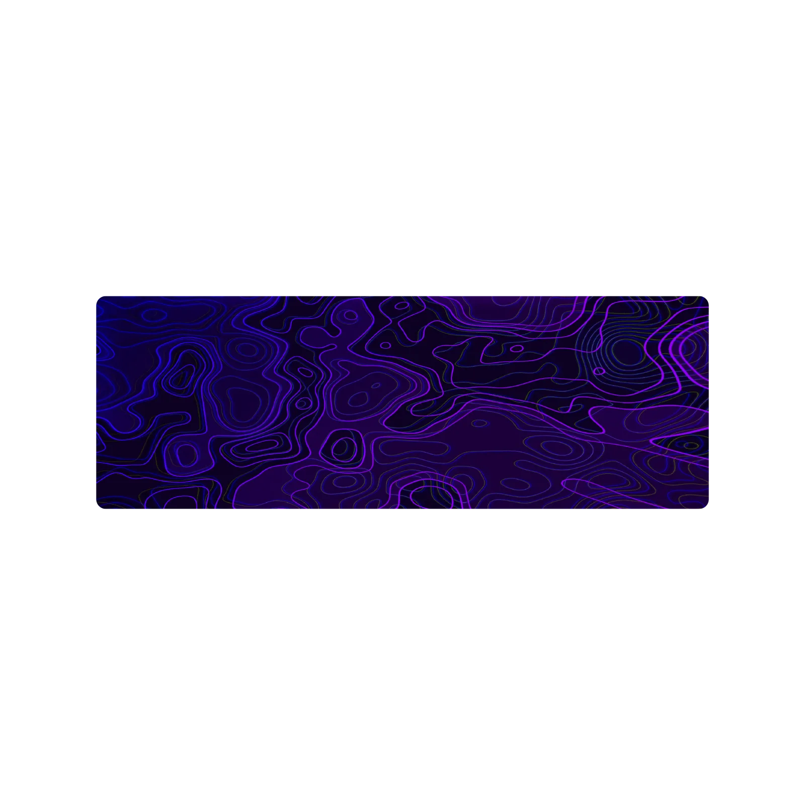 Mousepad Topografico Morado 74x25 Classic | Custom