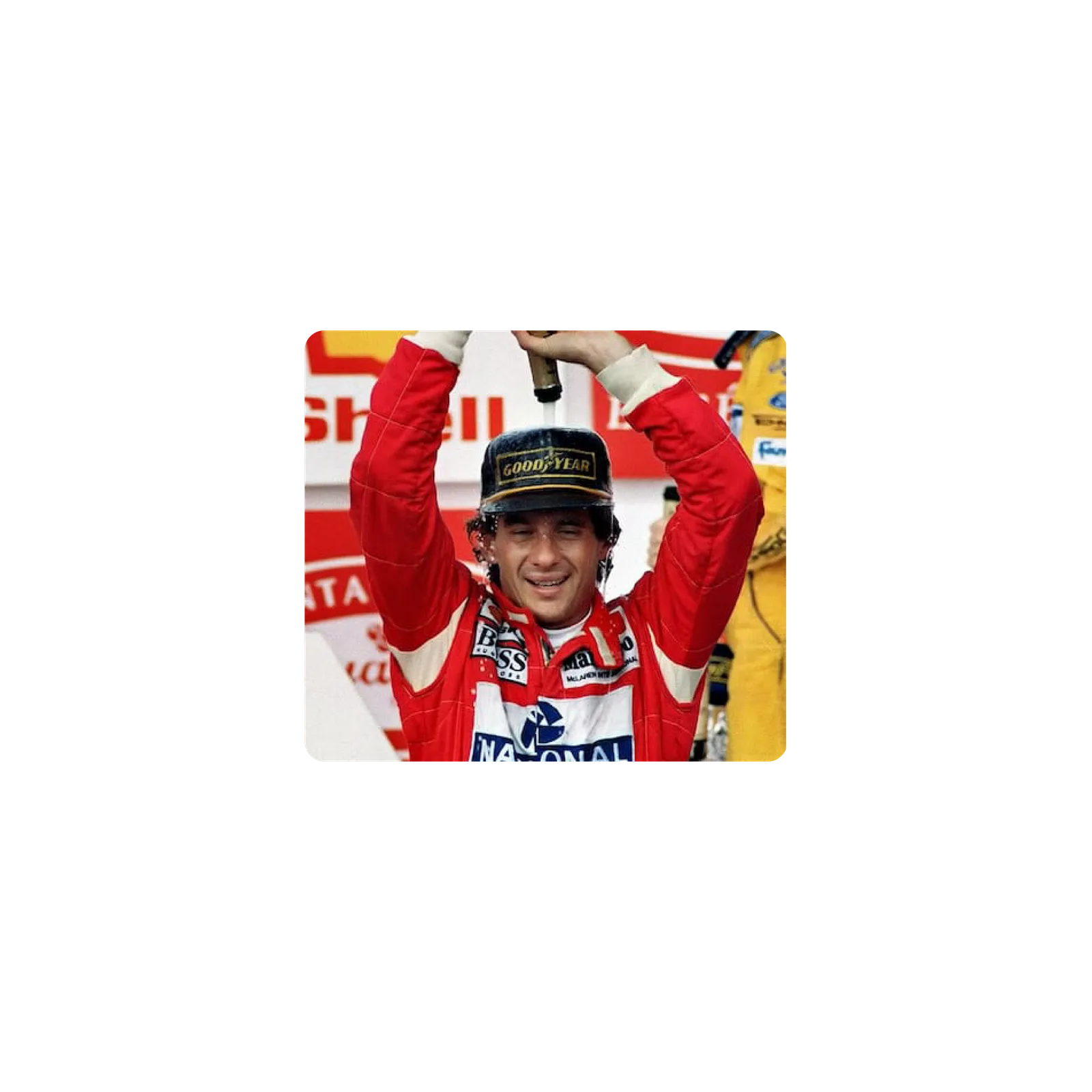 Mousepad Ayrton 50x45 Classic | Custom