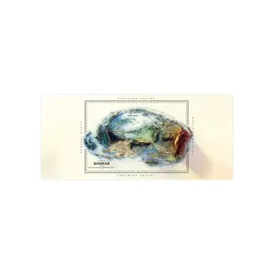Mousepad Topografia de Roshar 4K 90x40 Classic | Custom