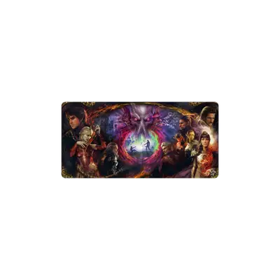 Mousepad Baldurs Gate 3 - 80s Dark Fantasy 72x35 PRO | Custom