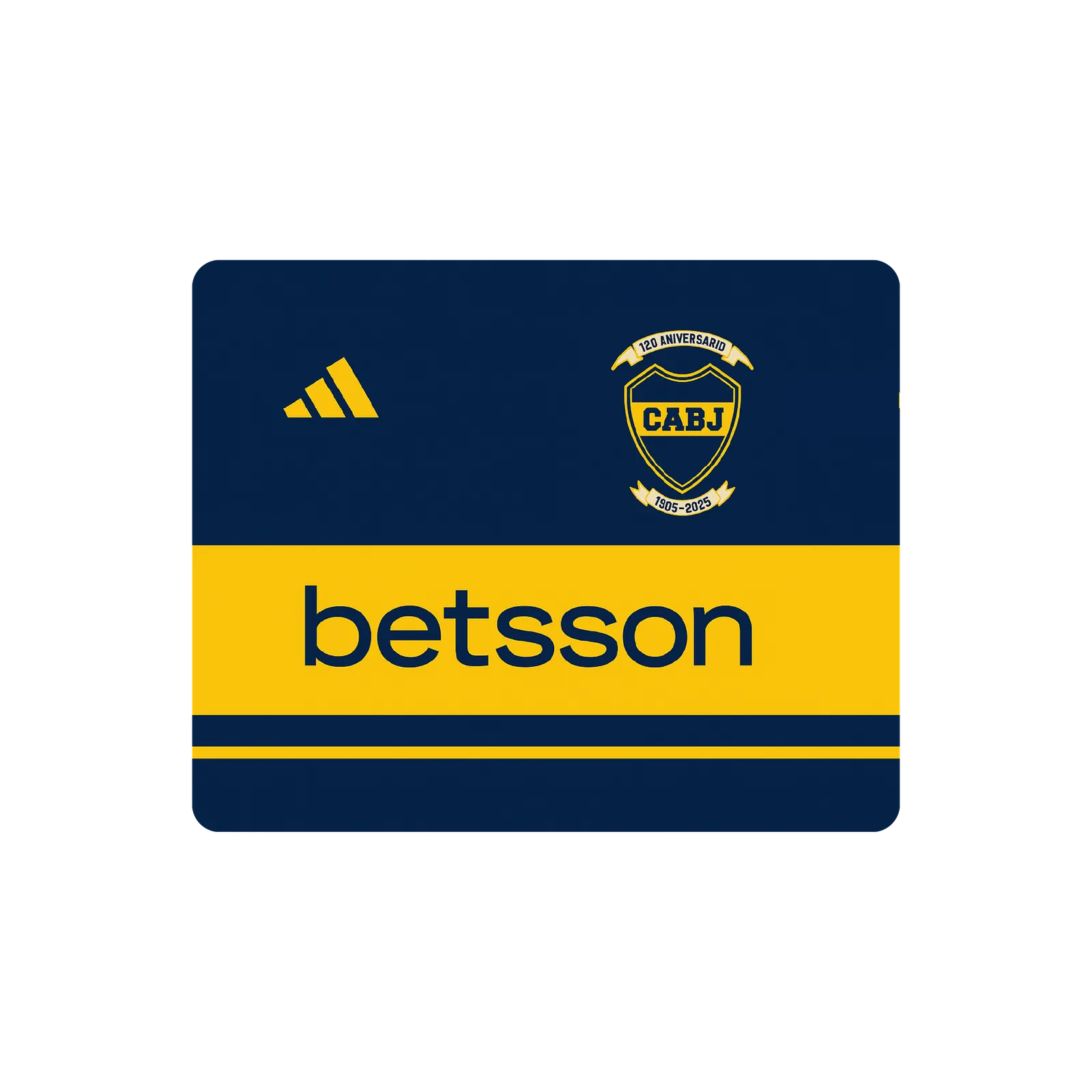 Mousepad Camiseta Club Atletico Boca Jrs 2026 Classic | NOTMID