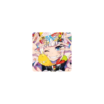 Mousepad Anime girl dsg 25x25 PRO | Custom