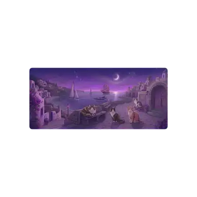 Mousepad Grecia Con Gatos 90x40 PRO | Custom