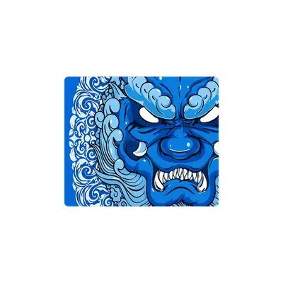 Mousepad Tiger blue 50x42 PRO | Custom