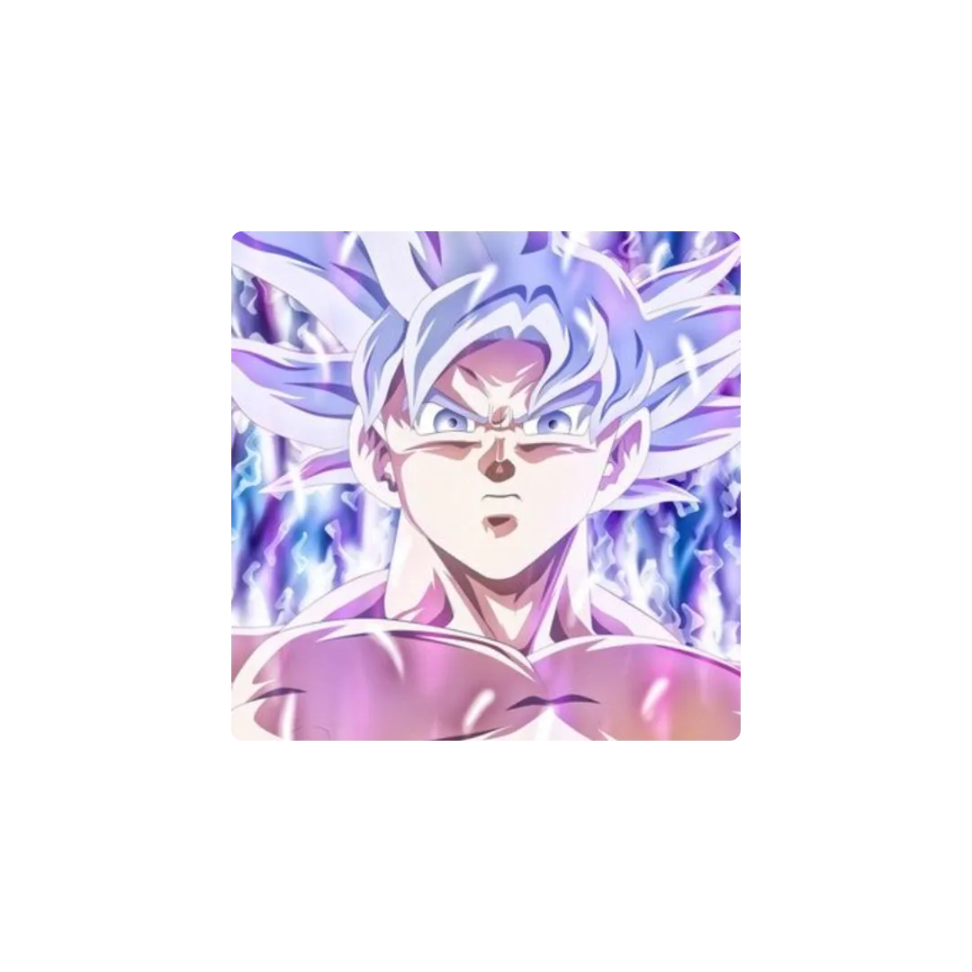 Mockup Mousepad goku ultra instinto 50x50 Classic | PERSONALIZADO
