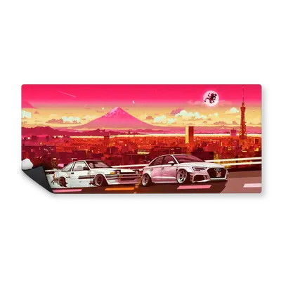 Mousepad Carreras Initial D Serie PRO de NOTMID, foto 3