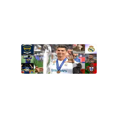Mousepad la creacion de agus cr7 82x32 PRO | Custom
