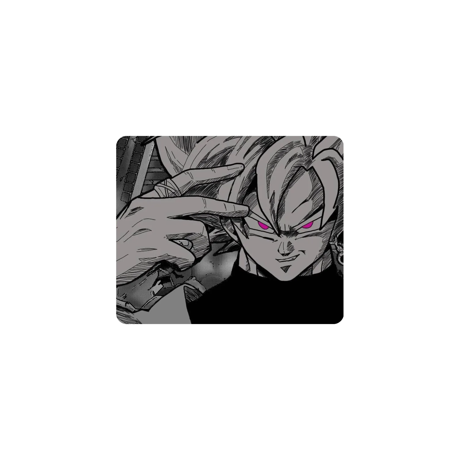 Mousepad Goku Black manga 30x25 Classic | Custom