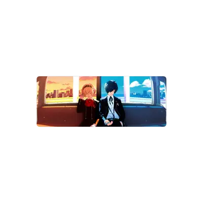 Mousepad Aigis y Makoto 82x32 Classic | Custom