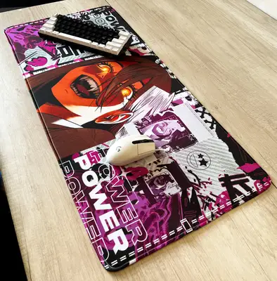 Mousepad PowerGirl Serie PRO de NOTMID, foto 2