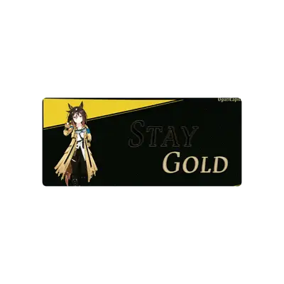 Mousepad Stay Gold-OguriCapito 90x40 PRO | Custom