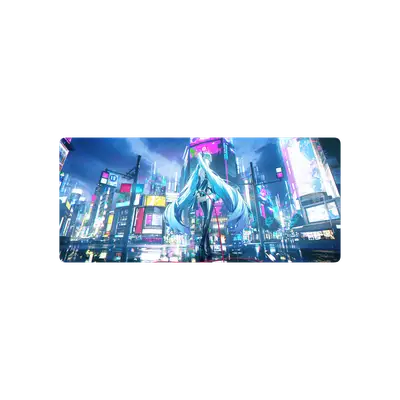 Mousepad miku city 90x40 PRO | Custom