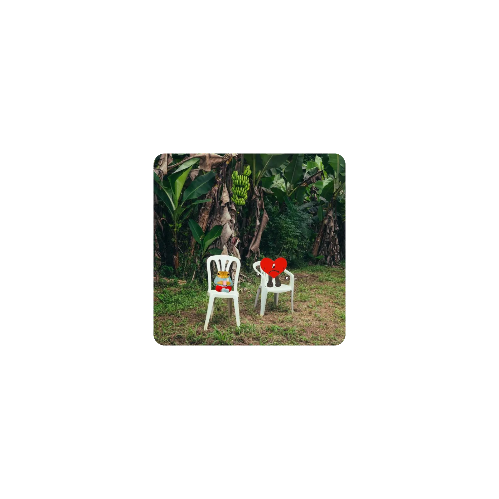 Mousepad Bad Bunny 25x25 Classic | Custom
