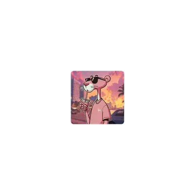 Mousepad Pantera rosa 25x25 PRO | Custom