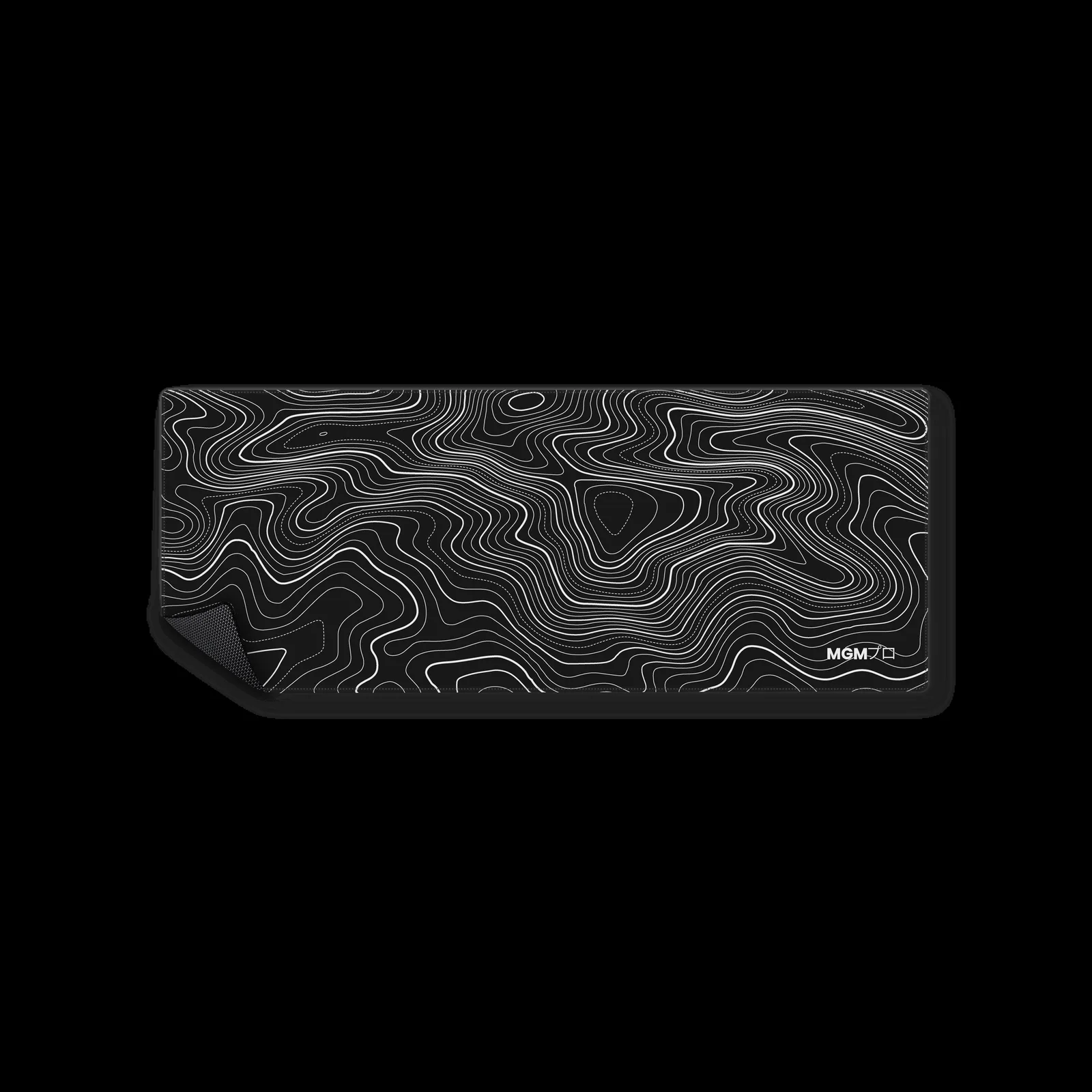 Mousepad Topografico negro 82x32 PRO | Custom