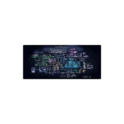 Mousepad Mapa Hollow Knight 80x35 PRO | Custom