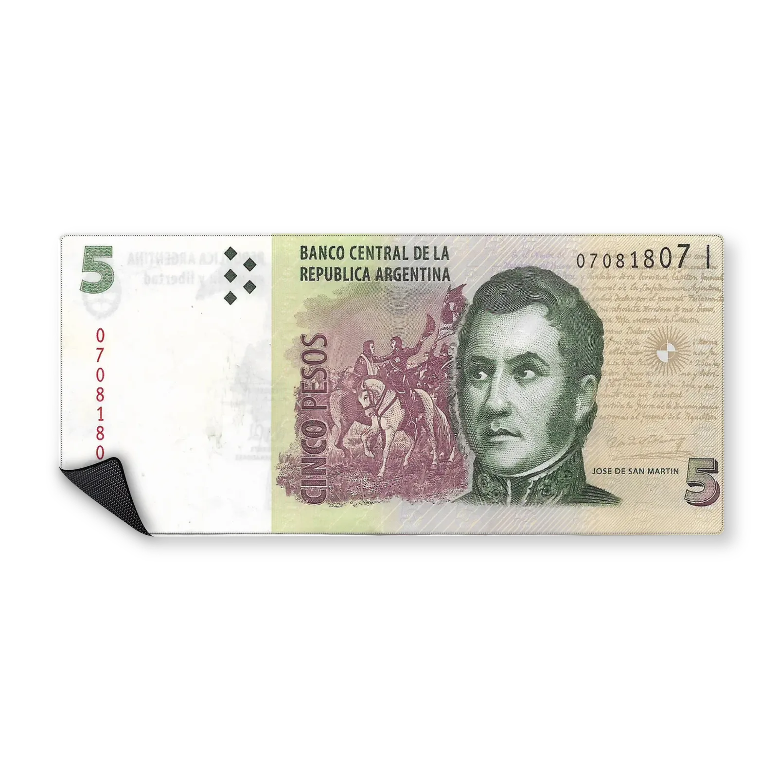 Mousepad 5 Pesos Classic | NOTMID