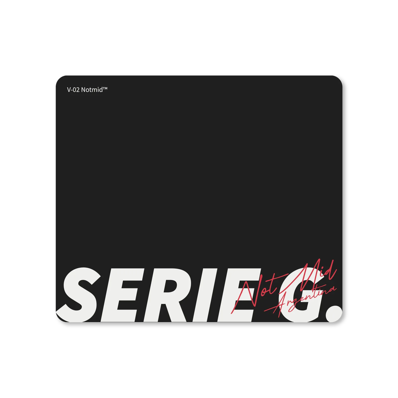 Glasspad Signature Negro | Serie G V-S02
