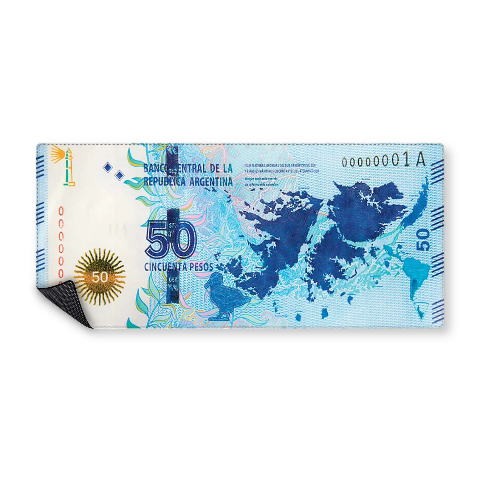 Mousepad Billete de 50 90x40 Classic | Custom