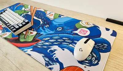 Mousepad Sushi Kraken Serie PRO de NOTMID, foto 2