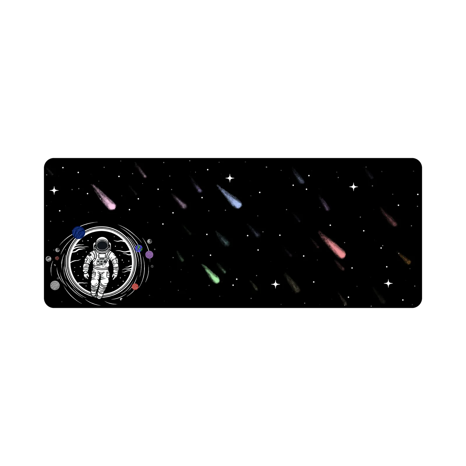Mousepad Astronauta en el espacio 115x45 Classic | Custom