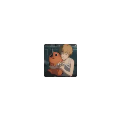 Mousepad Pochita y denji 25x25 Classic | Custom