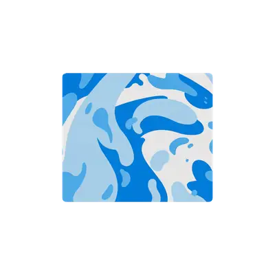Mousepad Celeste y blanco 70x60 PRO | Custom