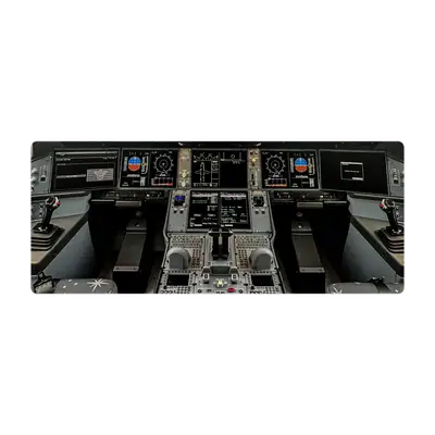 Mousepad cabina de piloto 110x45 Classic | Custom