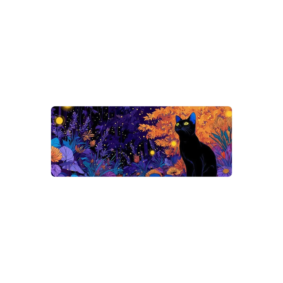Black cat forest