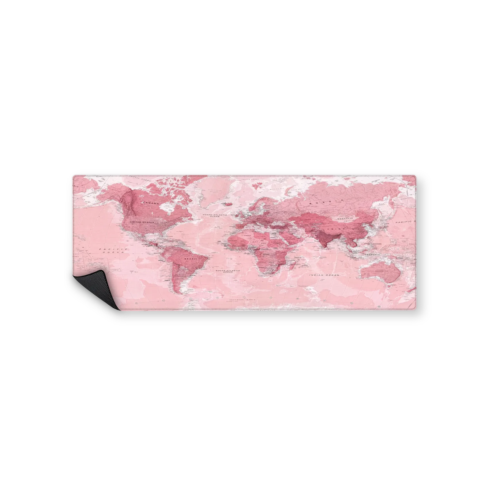 Mousepad mapa rosa 82x32 Classic | Custom