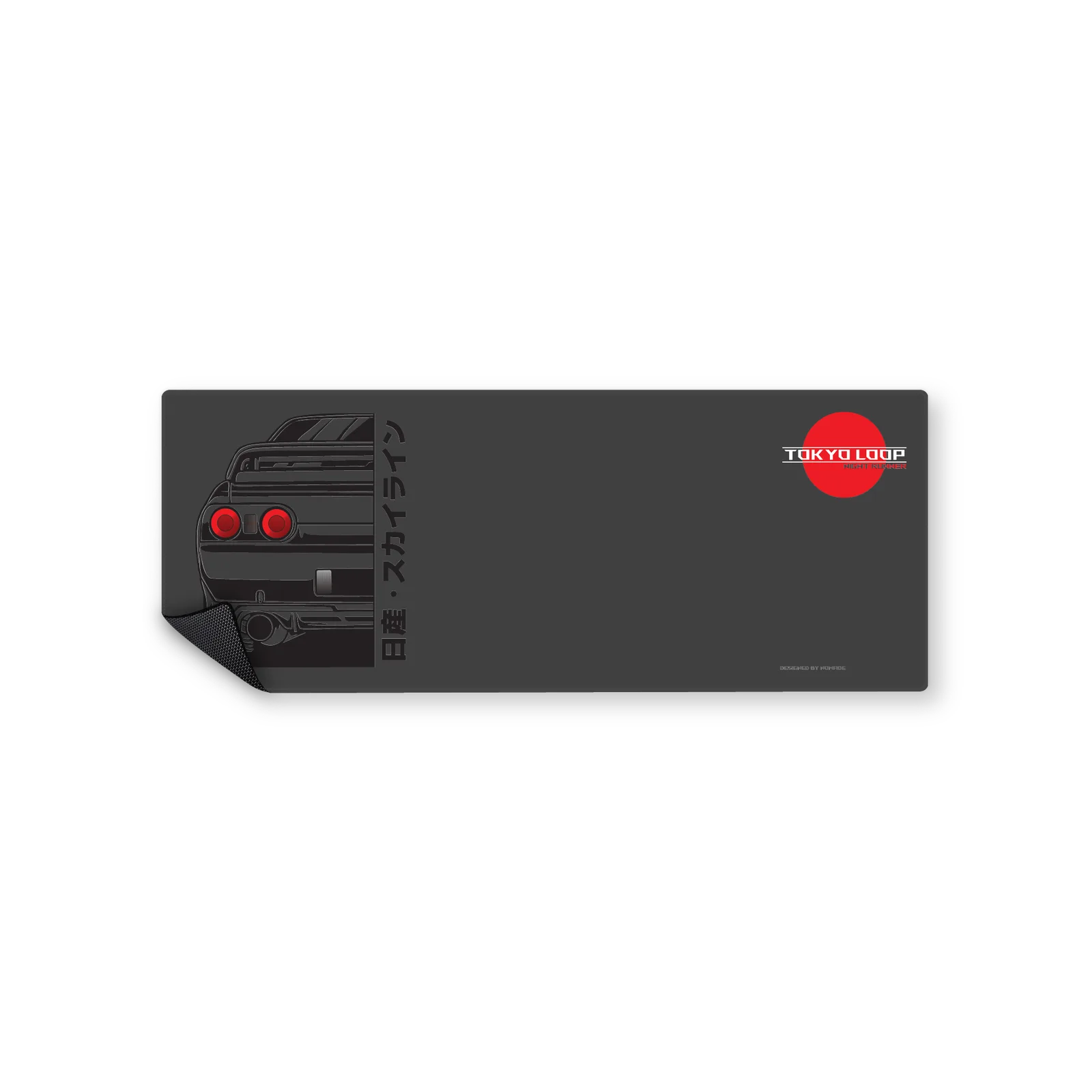 Mousepad GTR R32 NEGRO NOMADE 82x32 Classic | Custom