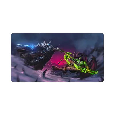Mousepad Arthas VS Ilidan 140x73 Classic | Custom