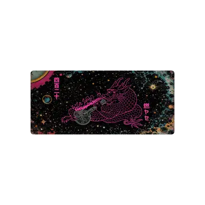 Mousepad dragon fumeta 90x40 Classic | Custom